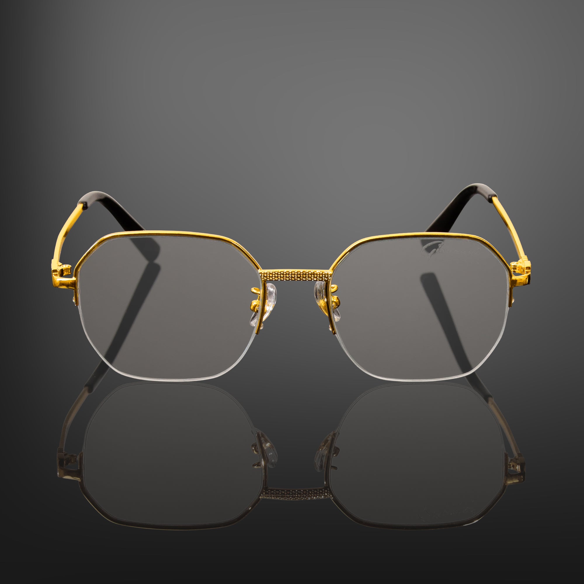 Gold rim clears