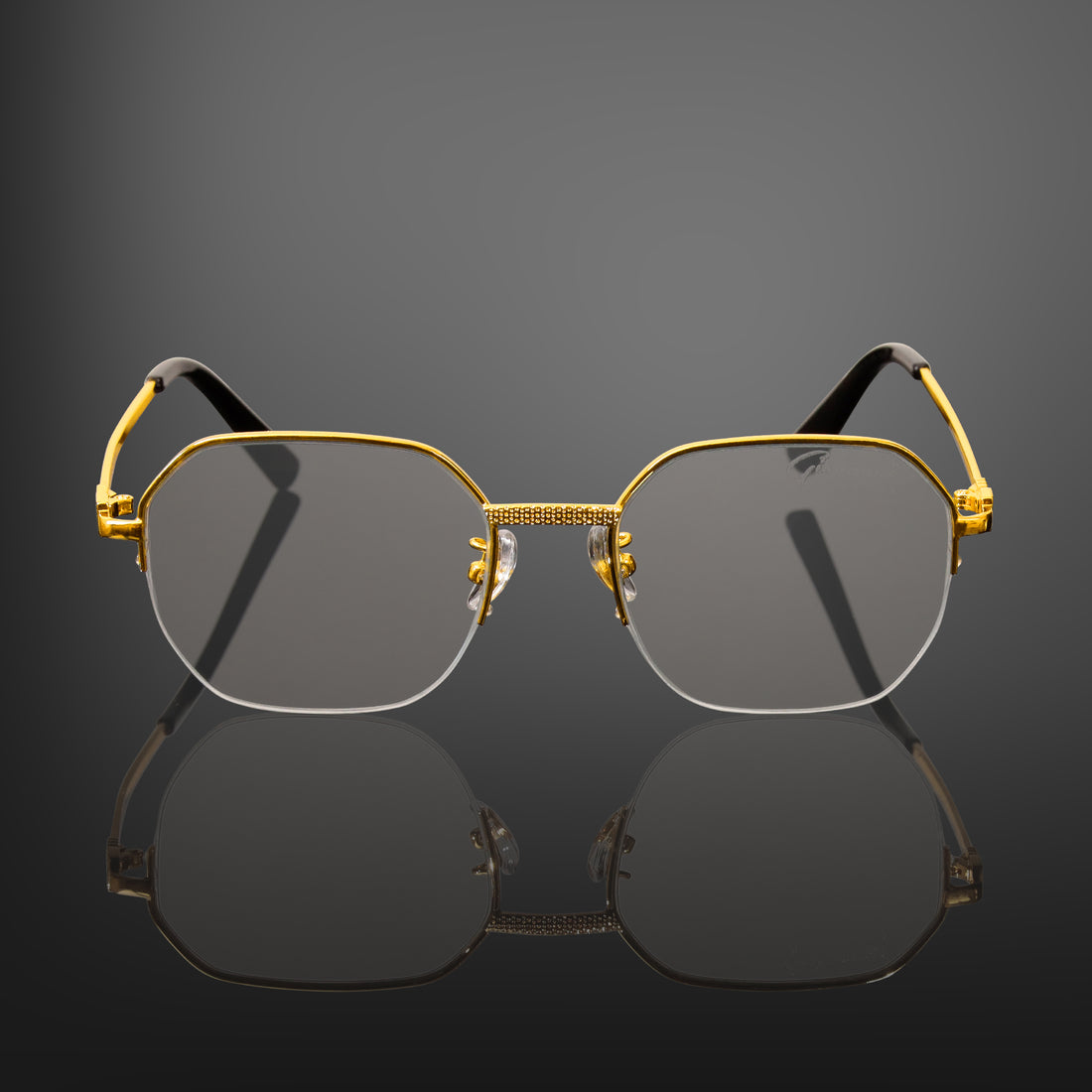 Gold rim clears